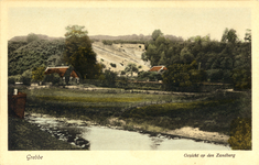 12114 Gezicht op de Grebbeberg bij Grebbe bij Rhenen, met op de voorgrond de Grift.